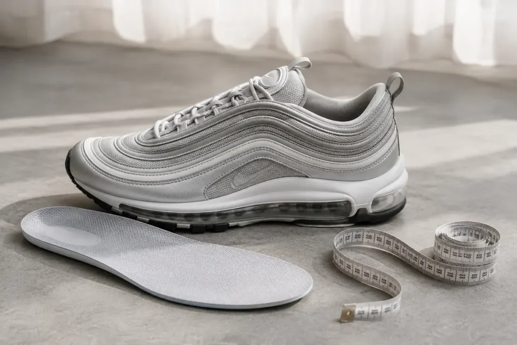 Nike Air Max 97 – rozmiarówka damska, szerokość i wygoda