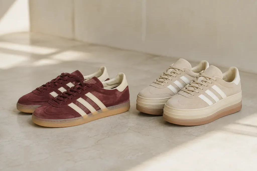 Adidas Gazelle Indoor vs Gazelle Bold – różnice, rozmiarówka i wygoda