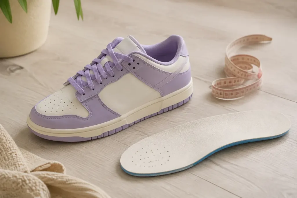 Nike Dunk Low – rozmiarówka damska i dopasowanie