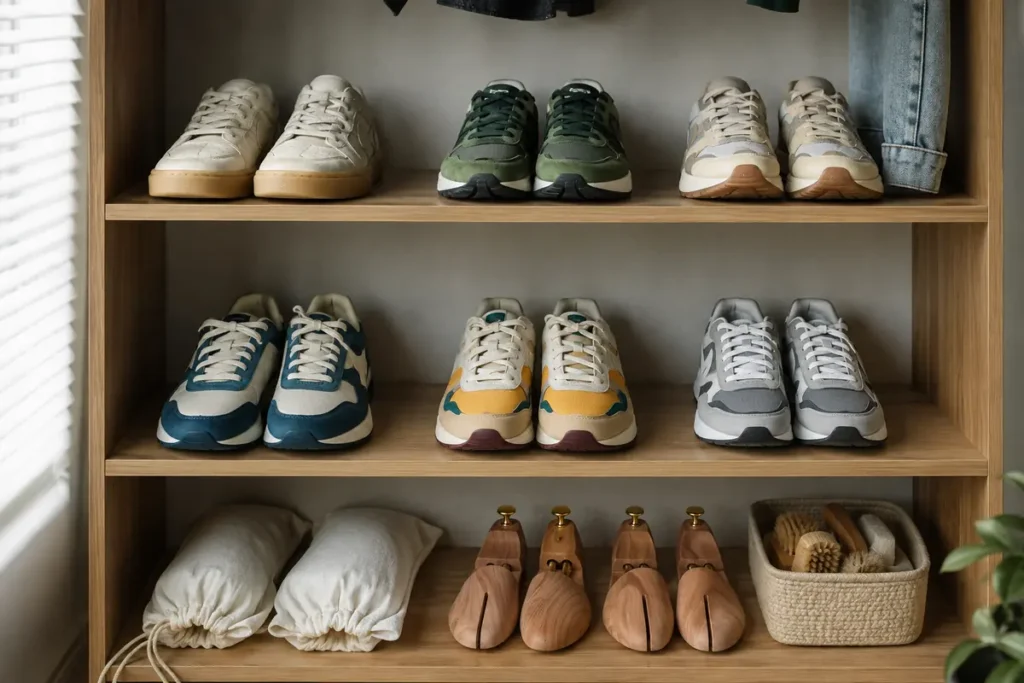 Jak przechowywać sneakersy i budować rotację obuwia?