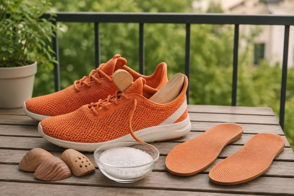 Jak usunąć zapach ze sneakersów bez niszczenia materiałów?