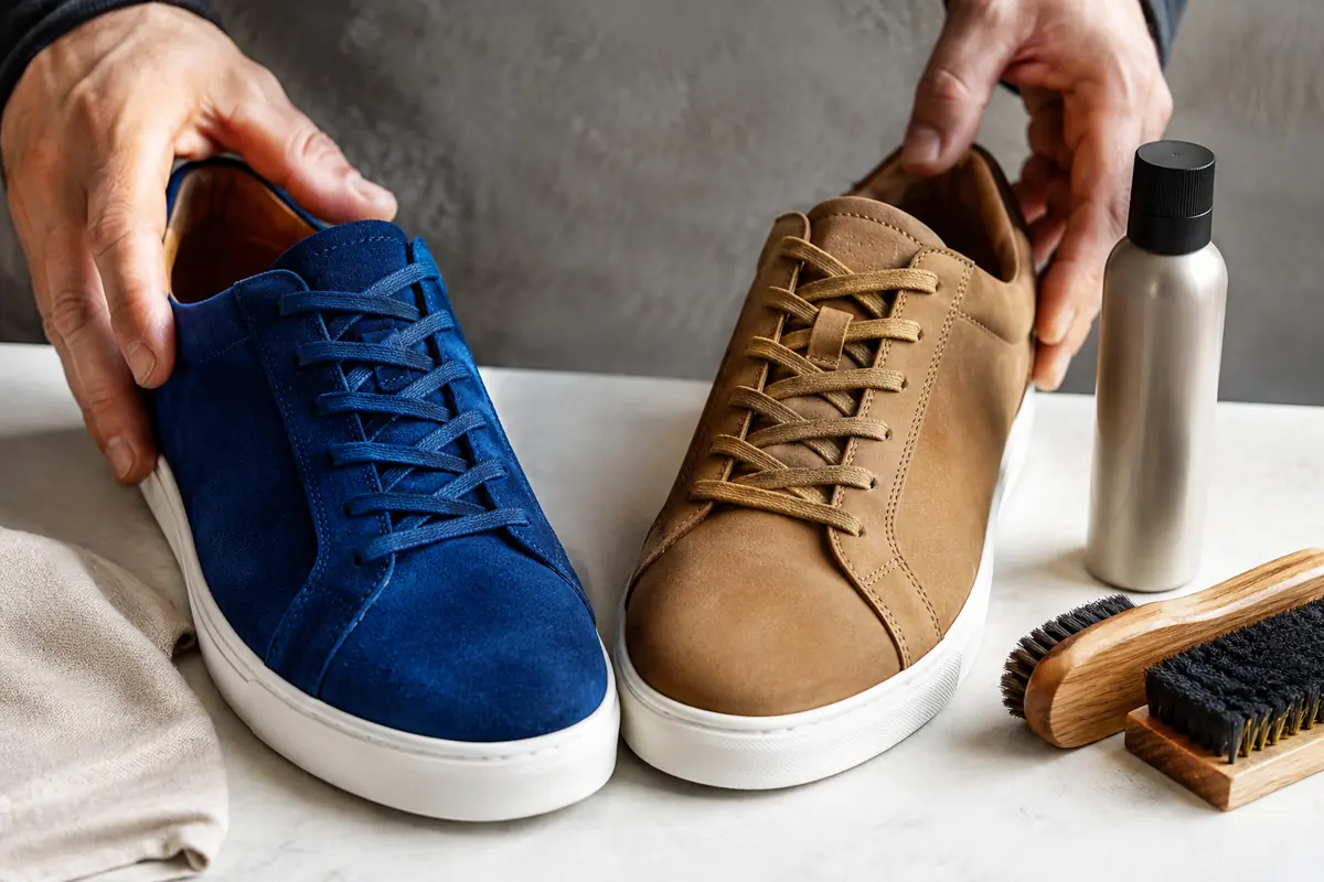 Sneakersy w praktycznym ujęciu – Zamsz czy nubuk – różnice, czyszczenie i impregnacja