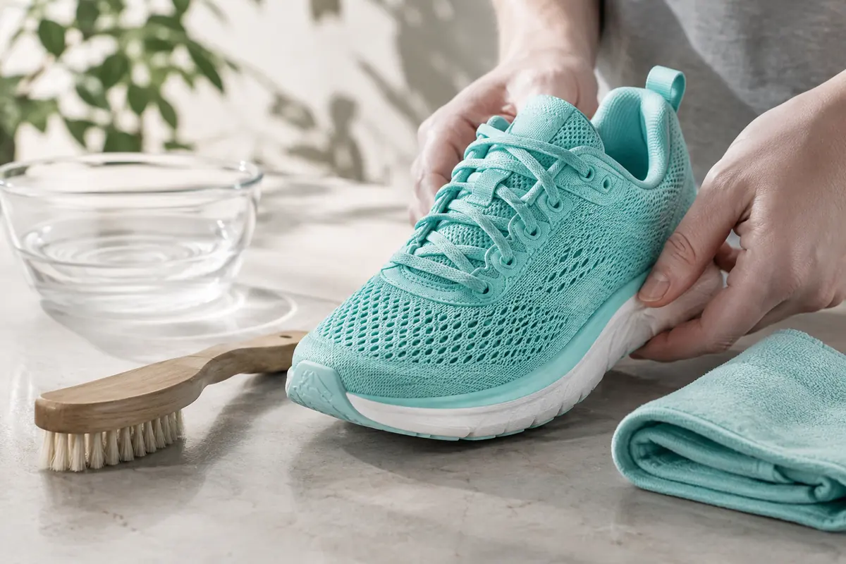 Sneakersy w praktycznym ujęciu – Jak czyścić sneakersy z siateczki bez deformacji