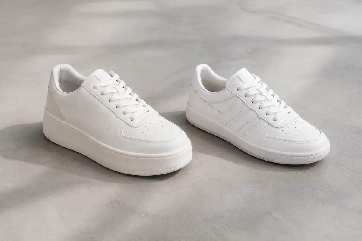 Zdjęcie produktowe do poradnika: Nike Air Force 1 vs Nike Dunk Low – różnice, wygoda i rozmiarówka